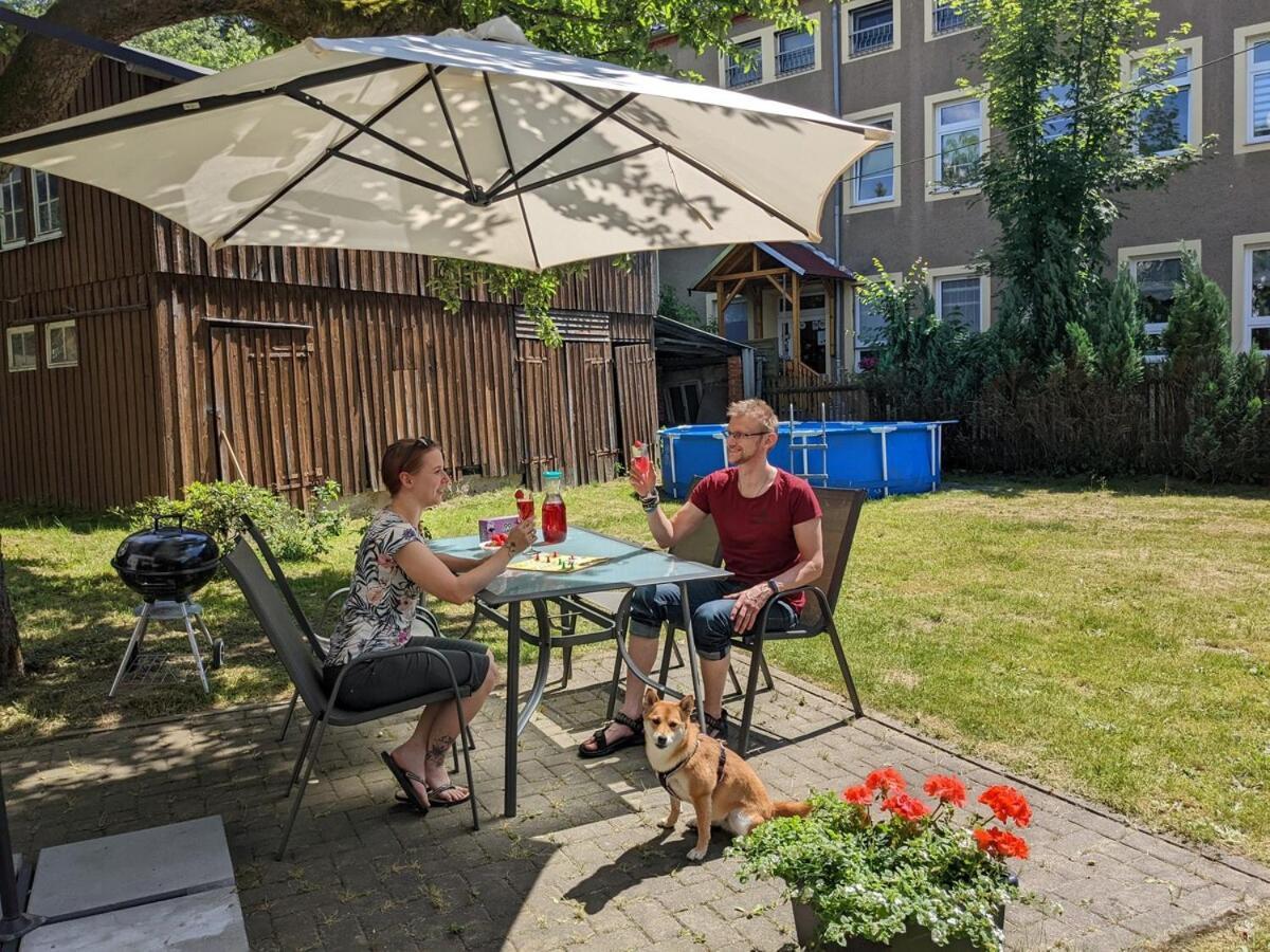 H2 - Urlaubsmagie - Garten, Pool, Terrasse, Grill Sebnitz Exteriér fotografie